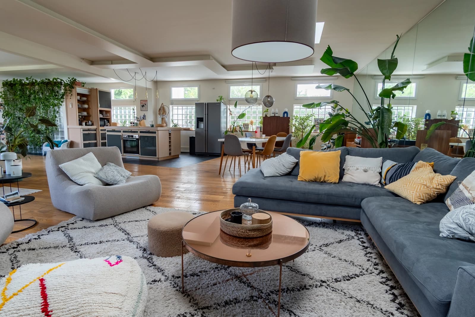 Espace Ex-imprimerie réinventée en une maison esprit loft - 1