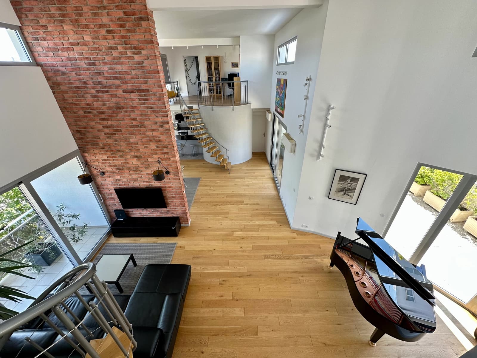 Space Bright atypical loft, 6m HSP, with beautiful terrace - 5