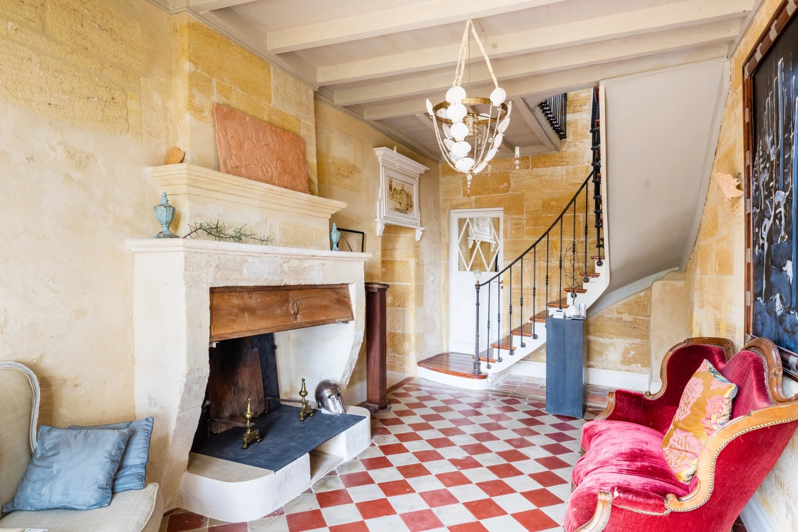 Living room in A haven of peace in the heart of the vineyards - 1