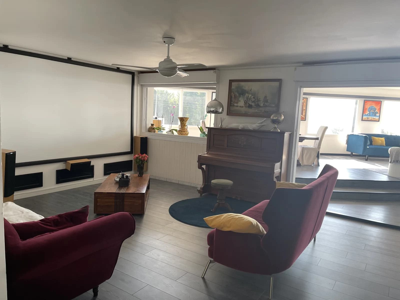Living room in Country villa near Mont Saint Michel - 1