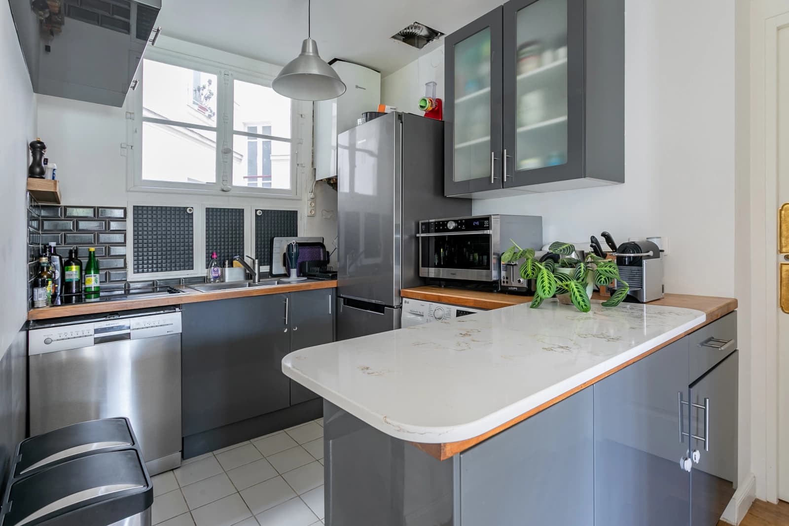 Espace Appartement cossu, vue sur parc verdoyant et Paris - 5