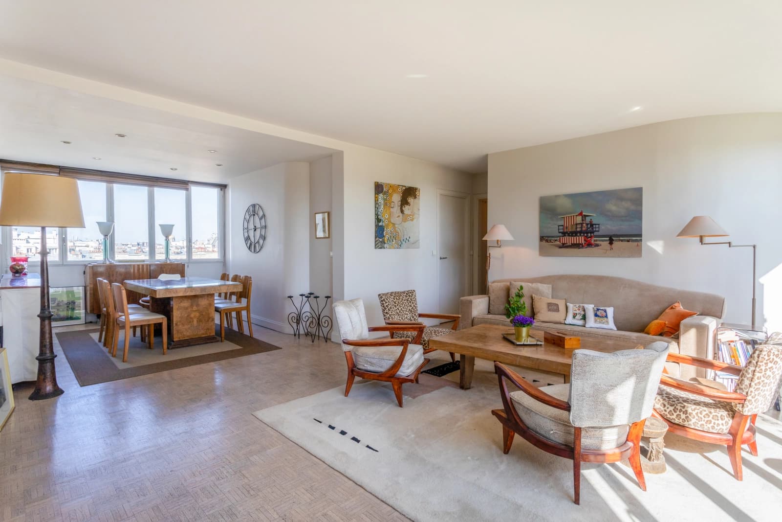 Salle de réunion dans Appartement avec terrasse et vue dégagée (Rue de Commerce) - 1