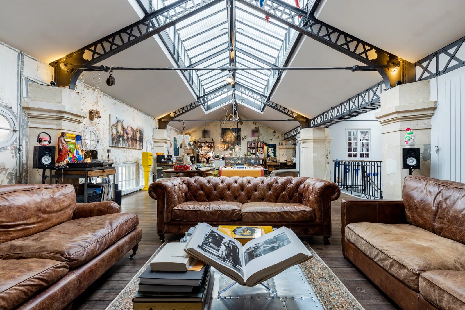 Espace Charme industriel: loft verrière dans une ex-usine - 4