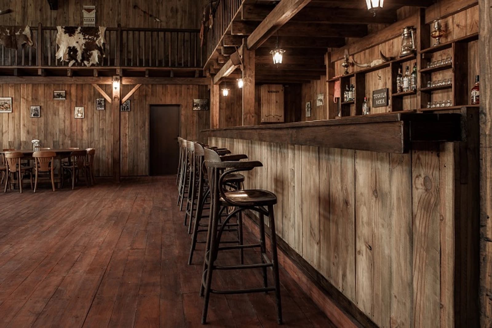 Meeting room in Ranch western - 1