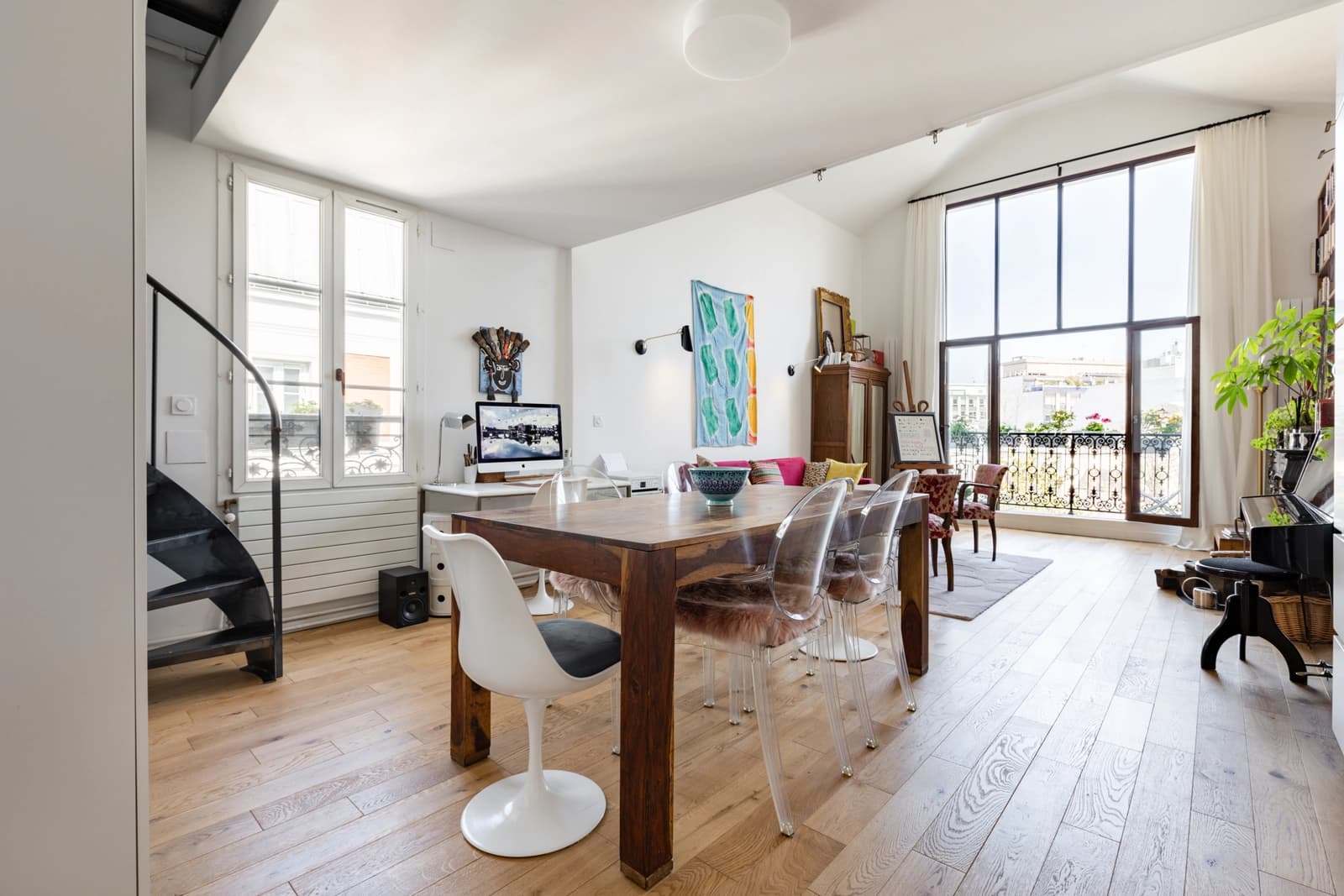 Espace Atelier d'artiste donnant sur un jardin verdoyant - 5