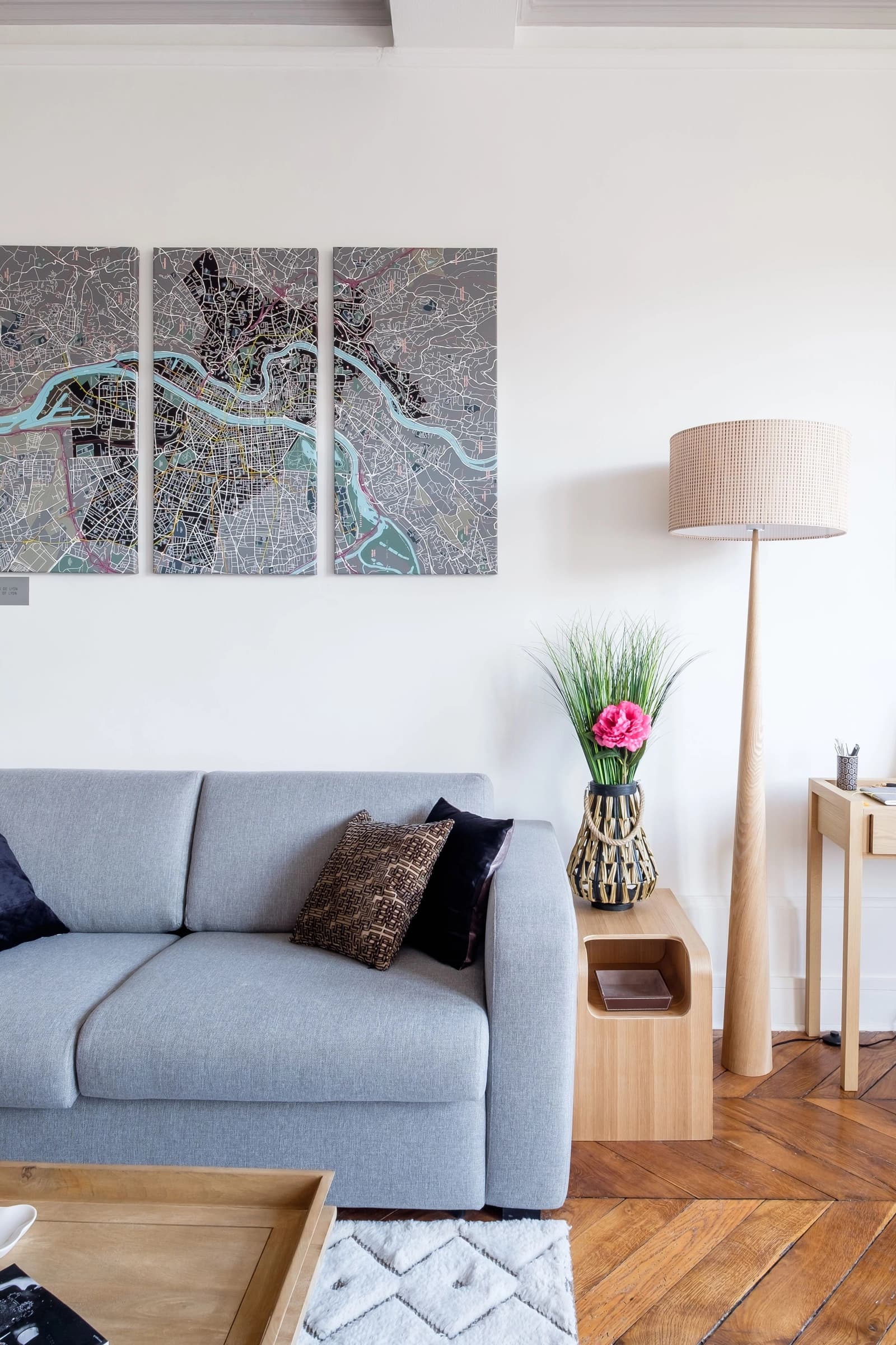 Living room in Superb apartment in central Lyon - 1