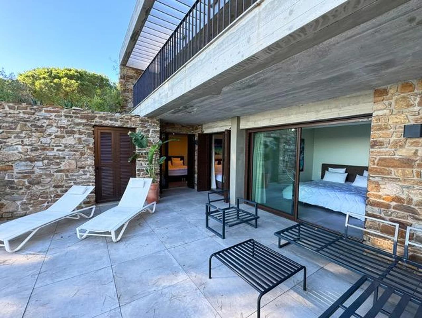 Espace Maison Bormes les Mimosas type année 1970 avec vue mer et piscine - 1