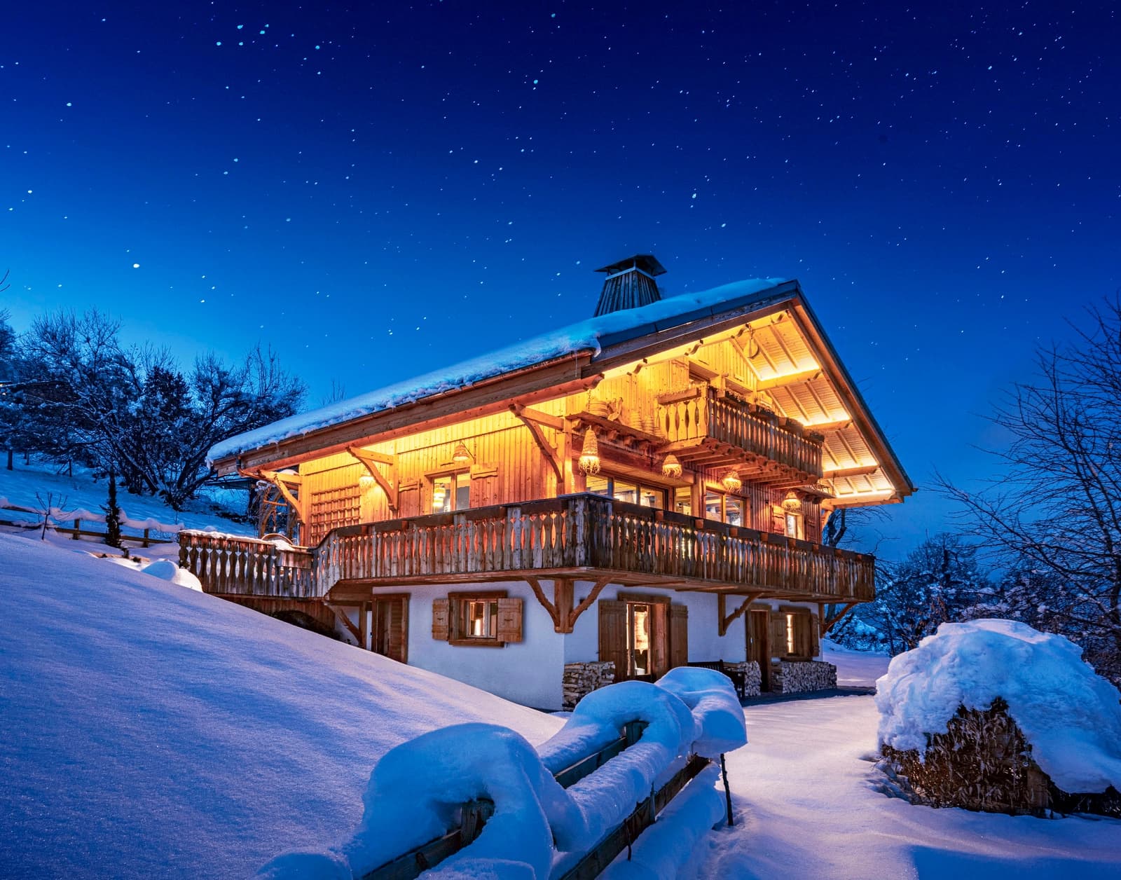 Espace Chalet d’exception avec panorama grandiose sur le Mont-Blanc - 0