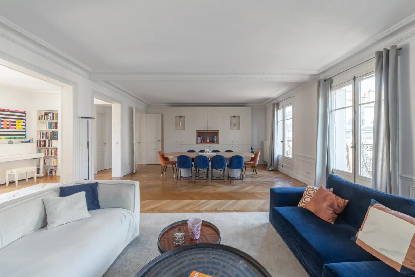 Space Bright Haussmanian apartment - 5