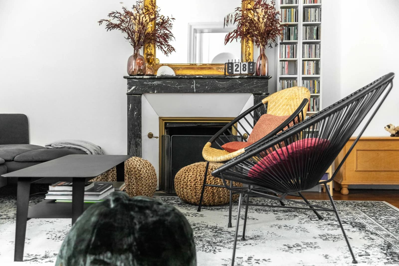 Living room in La Demeure de Chemonton - 1