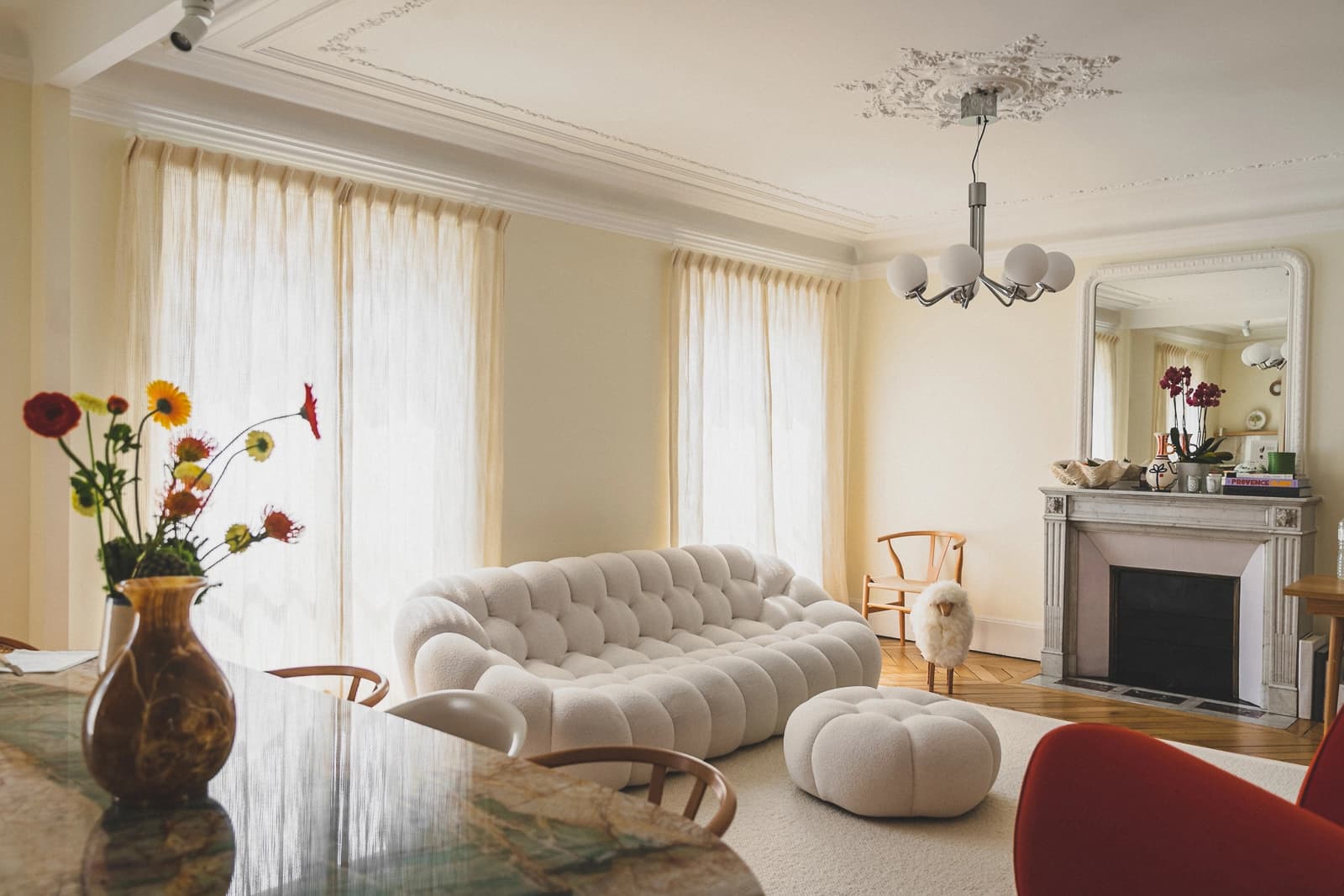 Space Contemporary Hausmann-style apartment - 5