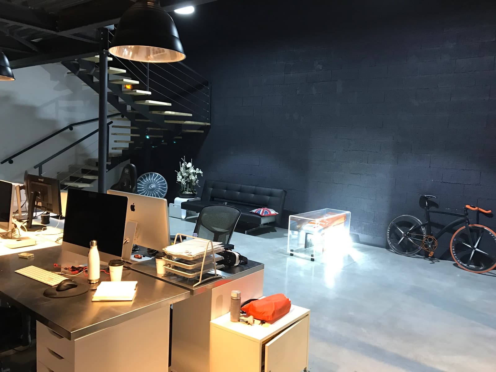 Space Office with Formula 1 car ambience - 4