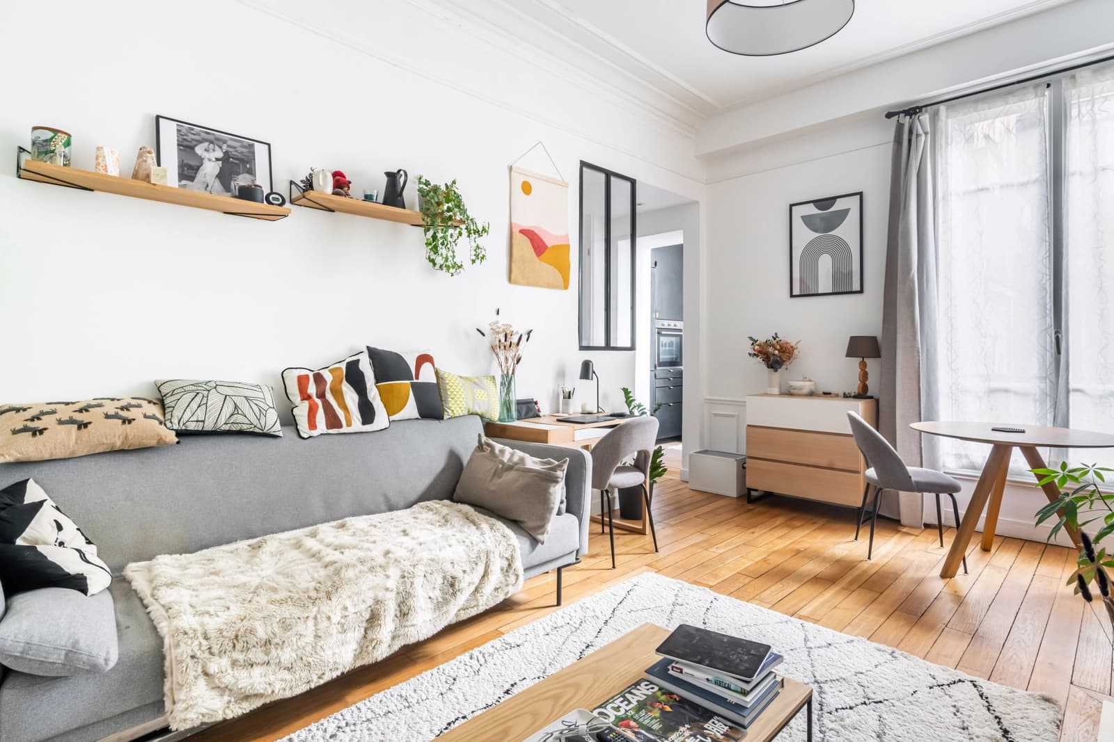 Appartement ancien avec cheminée