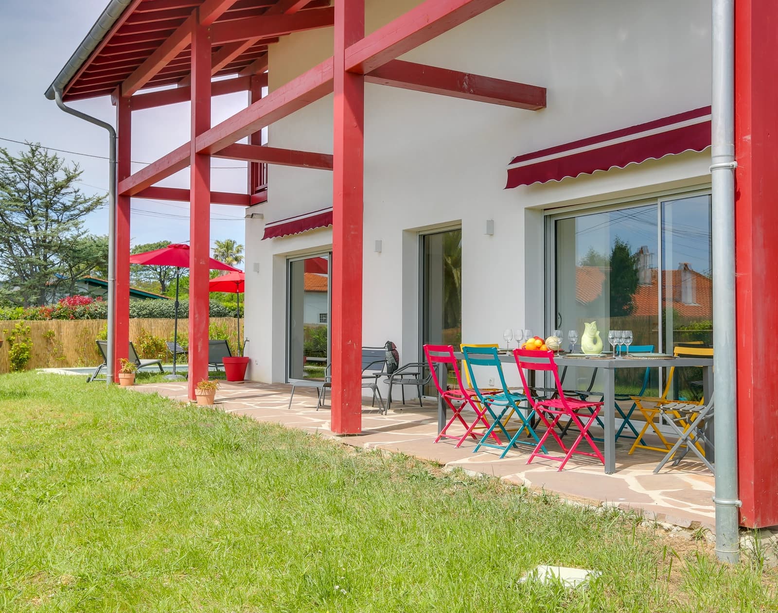 Espace Belle maison néo basque à Bidart - 1