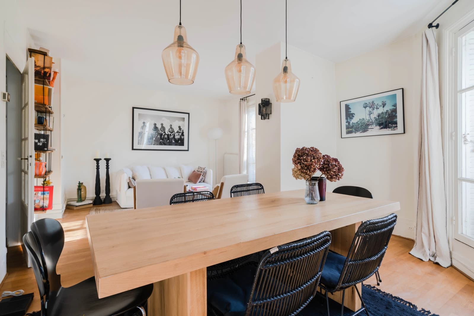 Appartement design parisien inondé de lumière