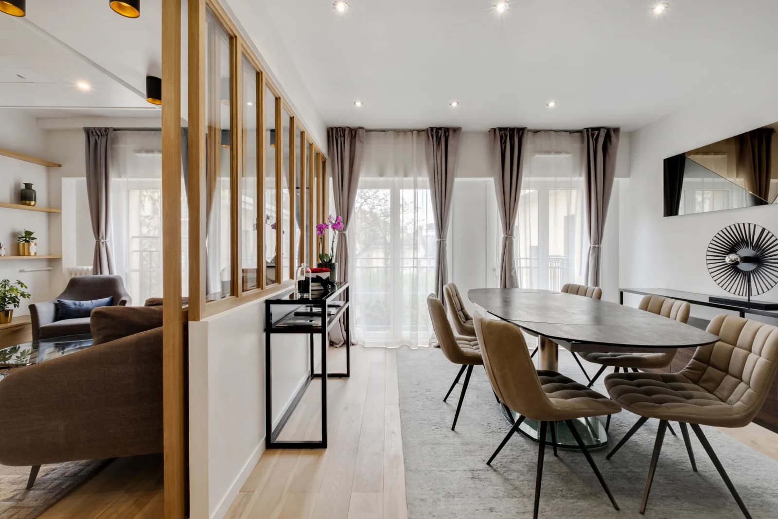 Salle de réunion dans Bel appartement contemporain, tout près du Marais - 1