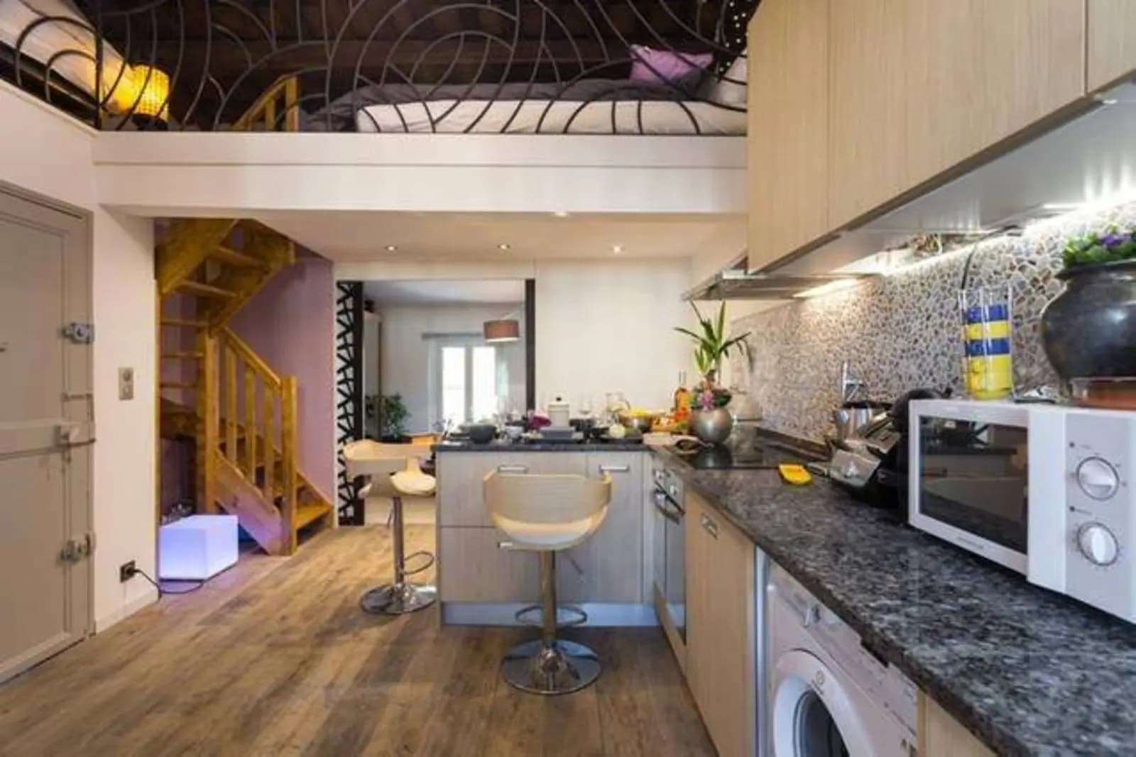 Kitchen in The Cannes apartment - 0