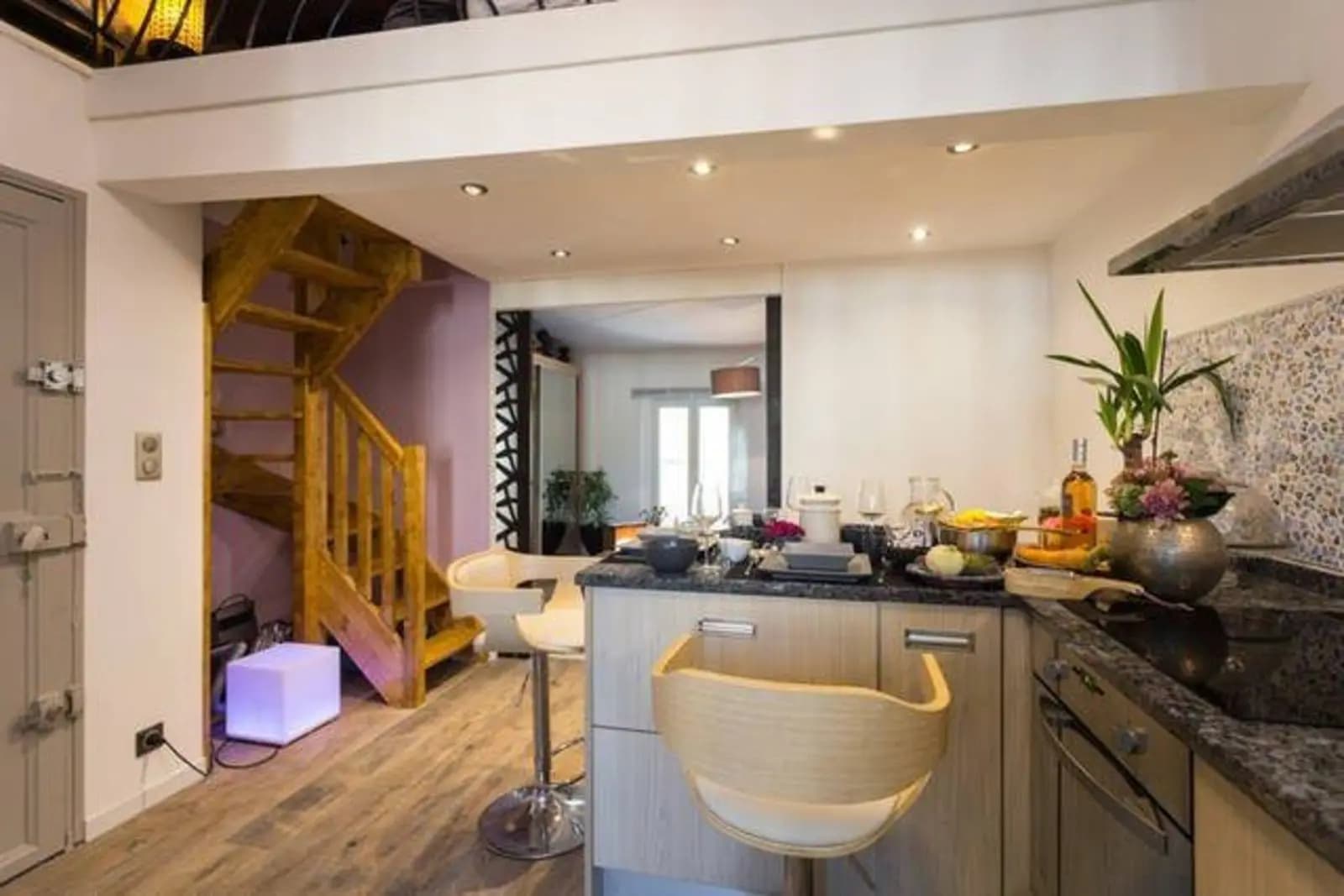 Kitchen in The Cannes apartment - 1
