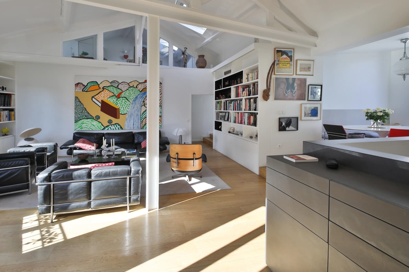 Espace Étage lumineux avec jardin proche de Paris - 4