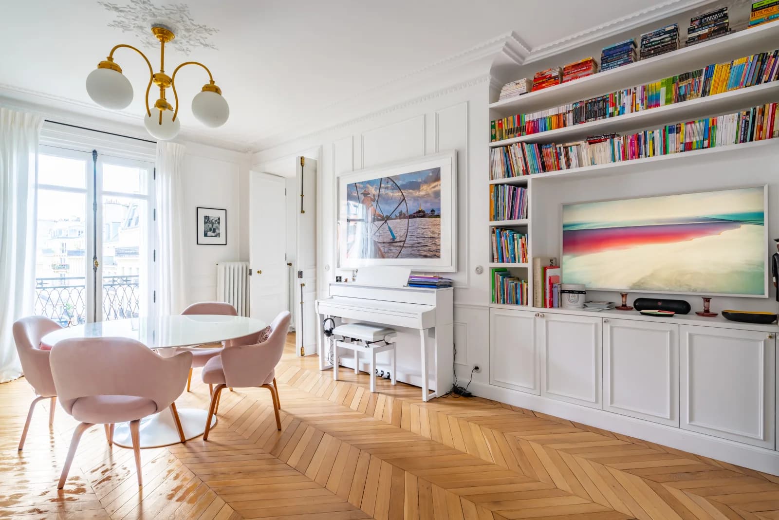 Espace Haussmannien avec vue Tour Eiffel - 4