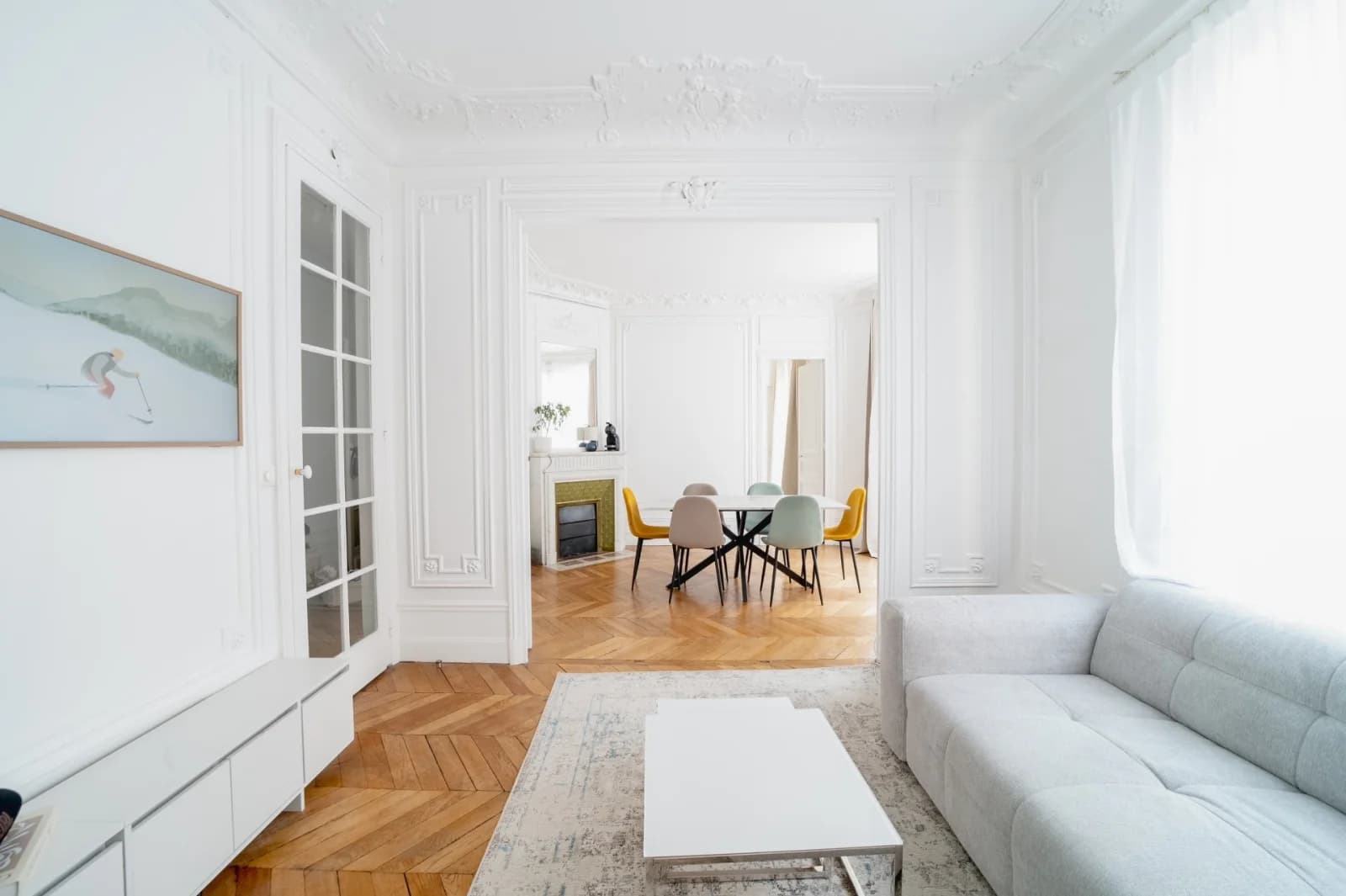 Appartment Haussmanien en plein coeur de Paris