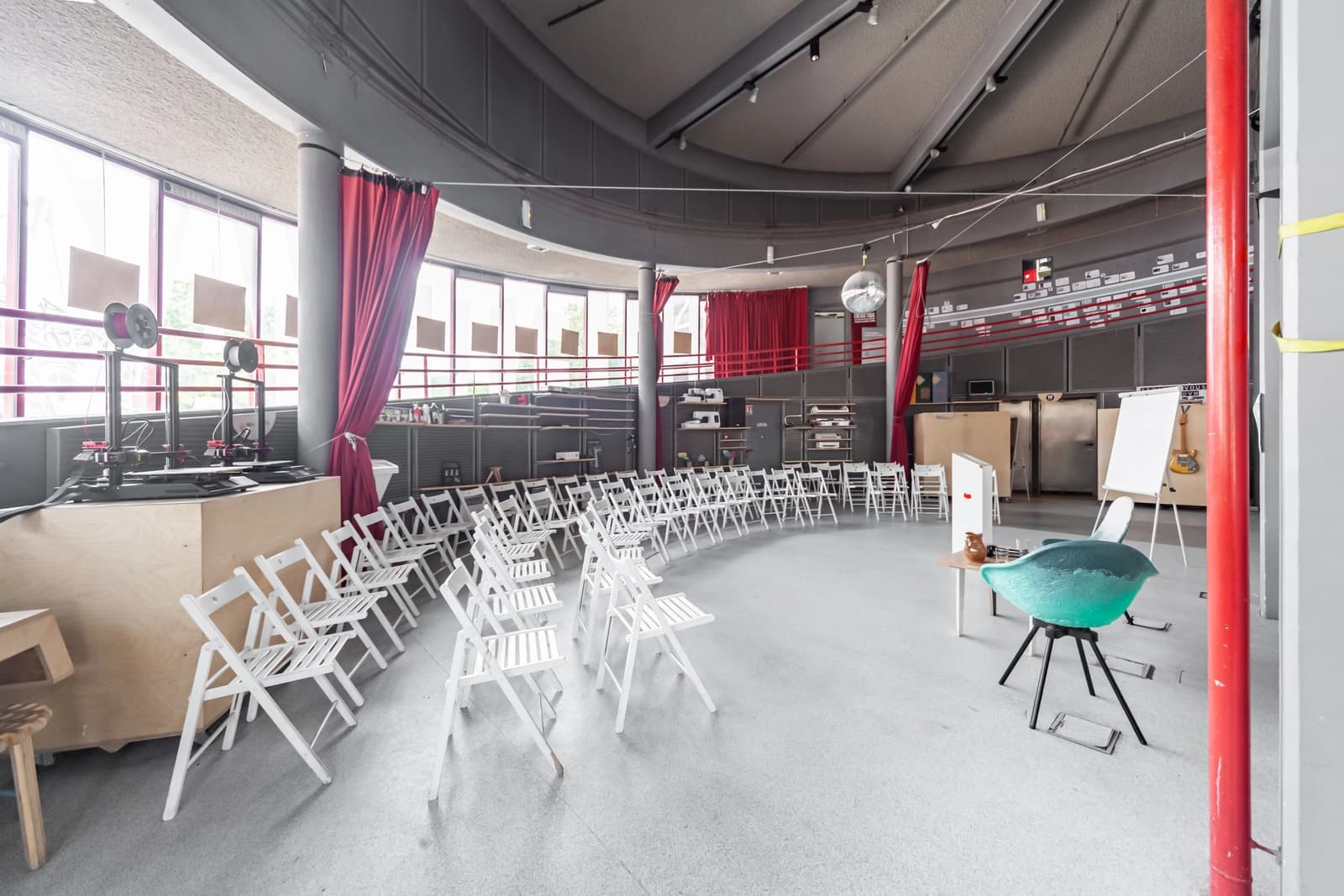 Espace atypique au coeur du parc de la Villette 