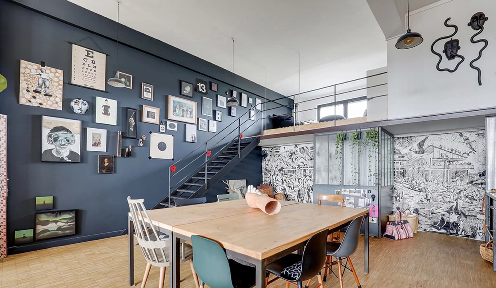 Espace Loft arty spacieux et clair, style New-Yorkais - 4