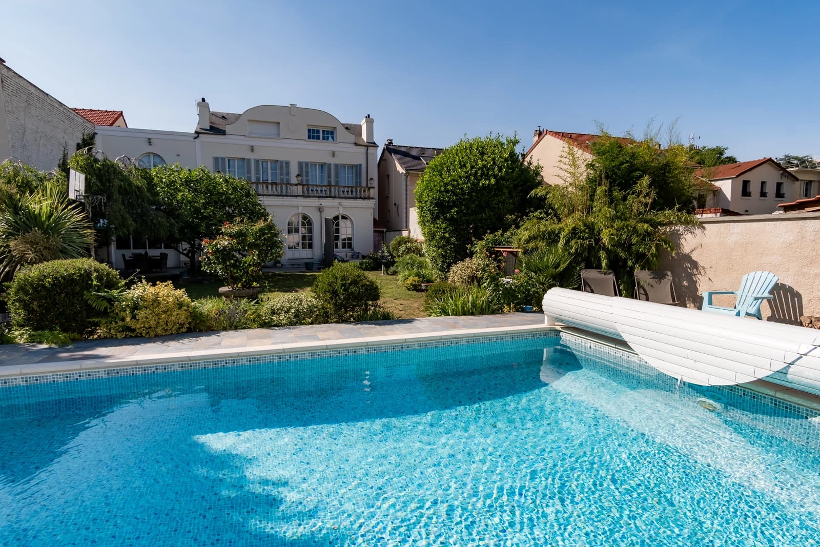 Space Elegant colonial house with garden and pool - Ouest Parisien - 1