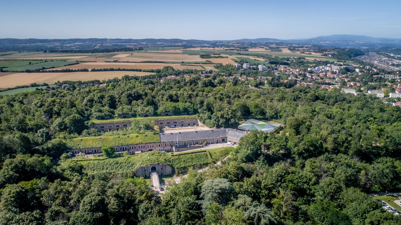 Fort historique: salle pour événements et réceptions