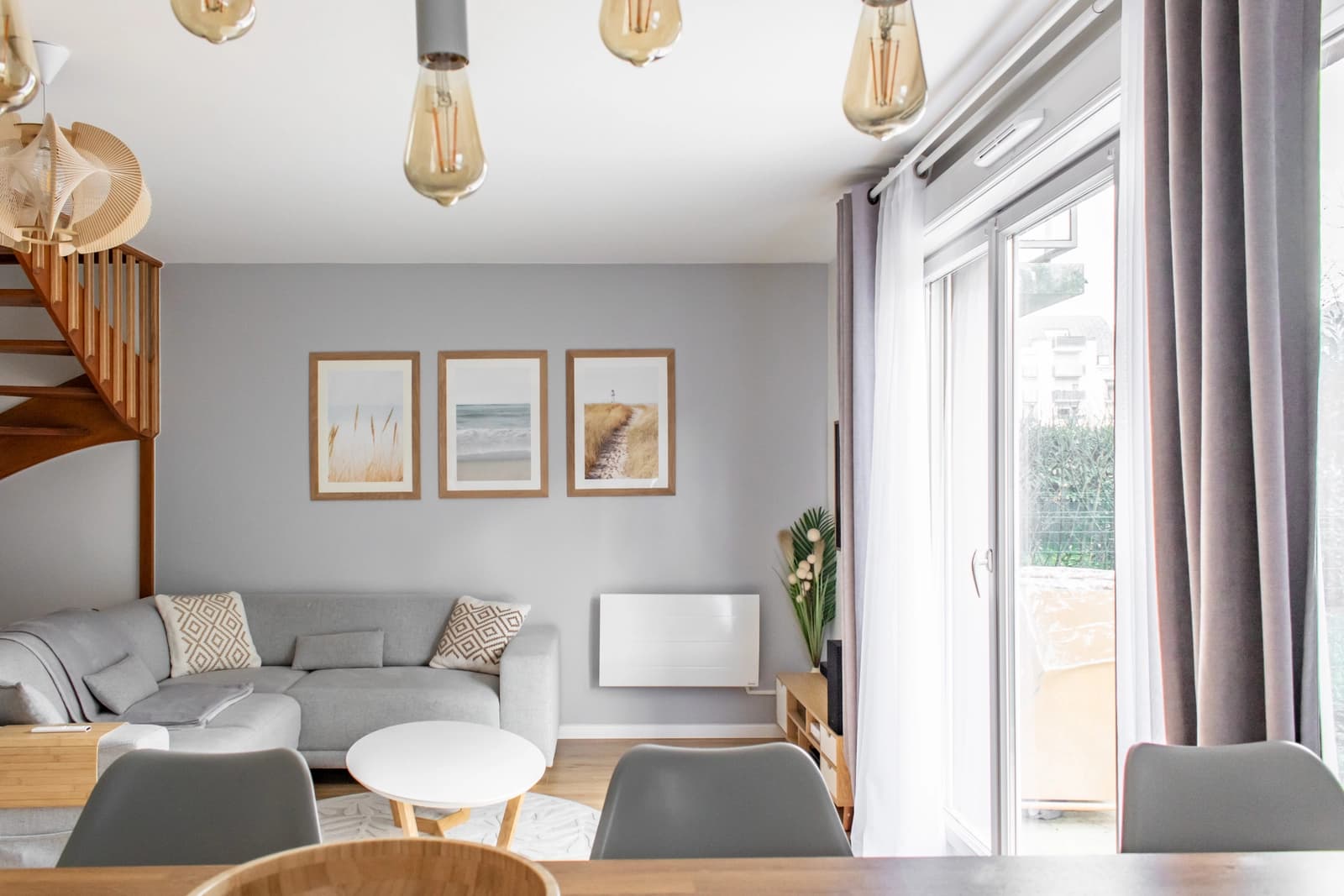 Precioso dúplex con refinado diseño escandinavo