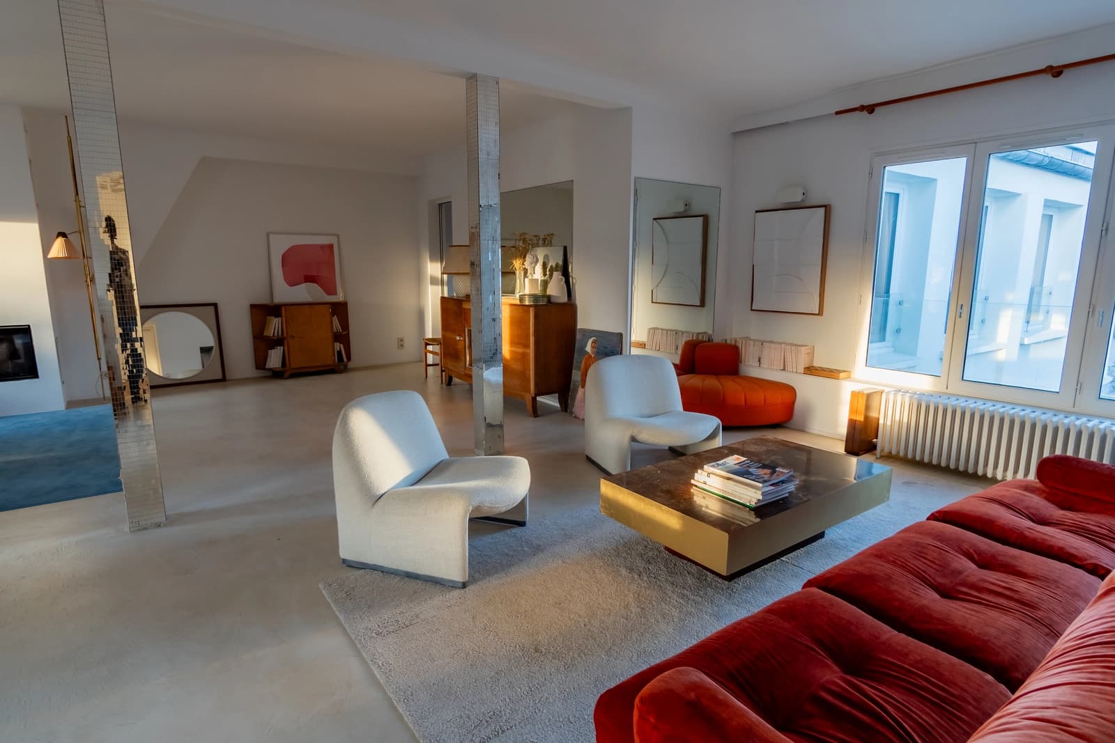 Space Kitchen veranda overlooking the rooftops of Paris + Terrace - 1