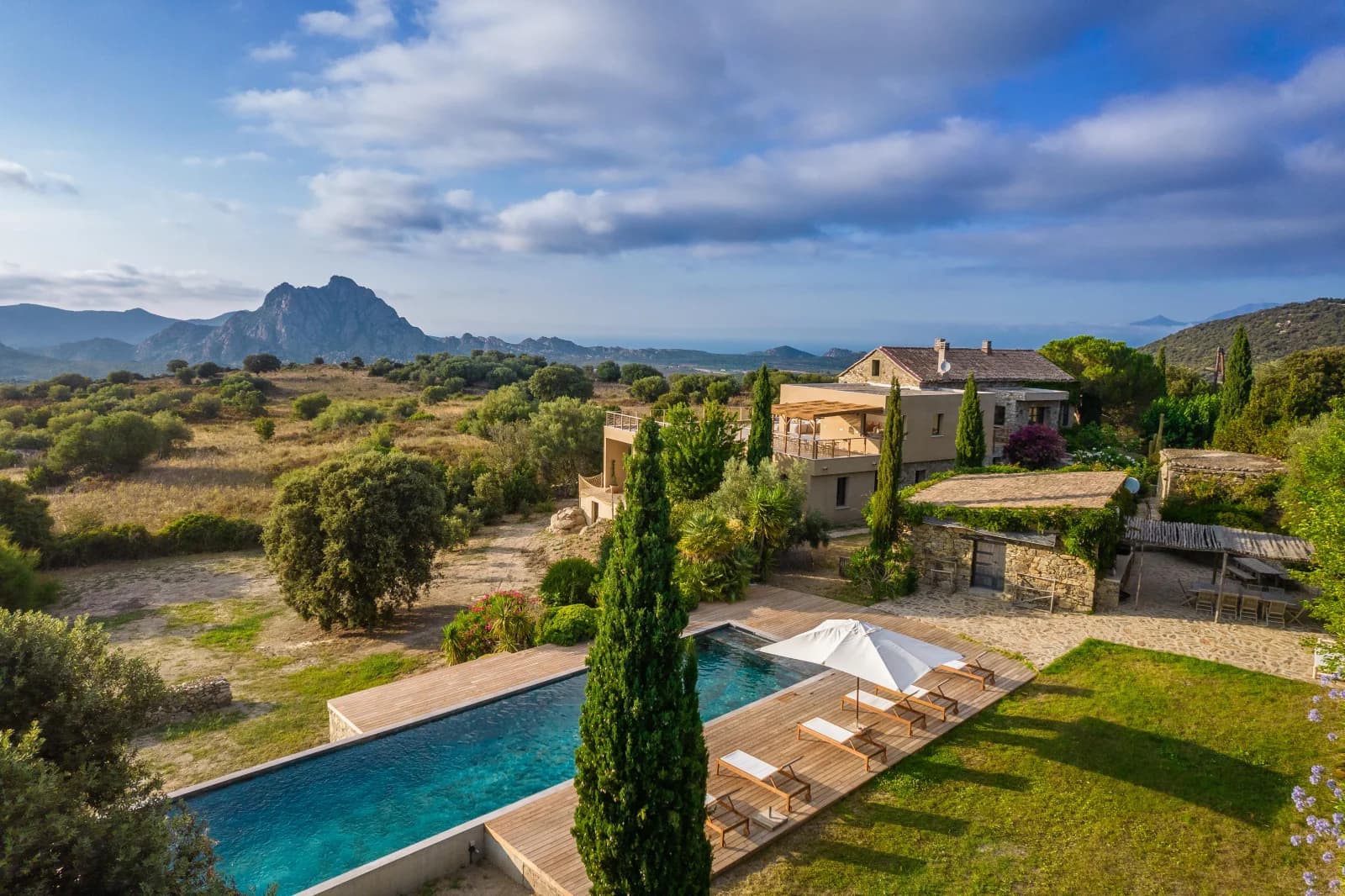 Space Northern Corsica bergerie - 360° view of the Agriates Desert - 9 bedrooms - 0
