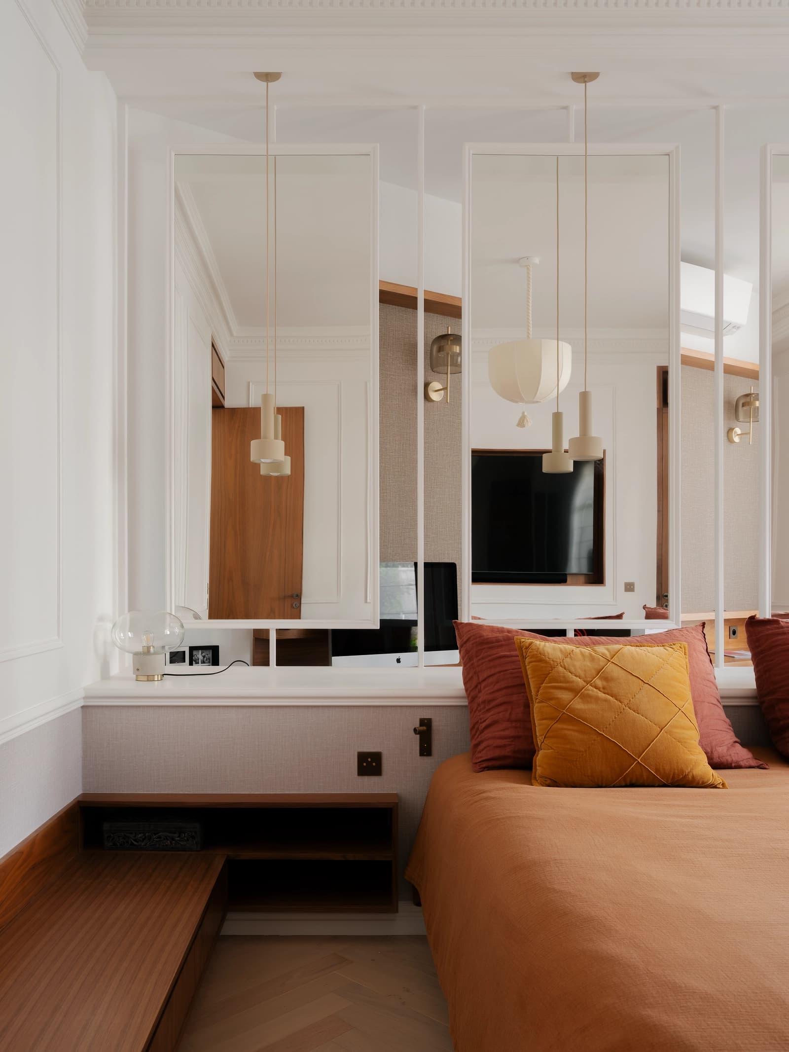 Space Haussmannian apartment: volumes and elegance - 4