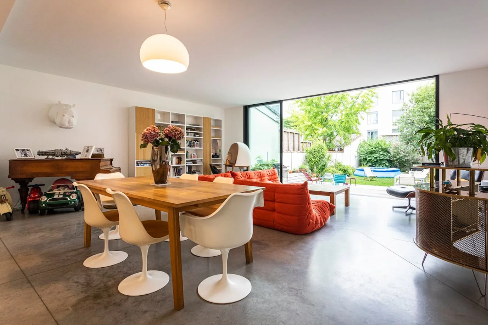 Espace Vaste échoppe (230m²) restaurée avec son jardin secret - 4