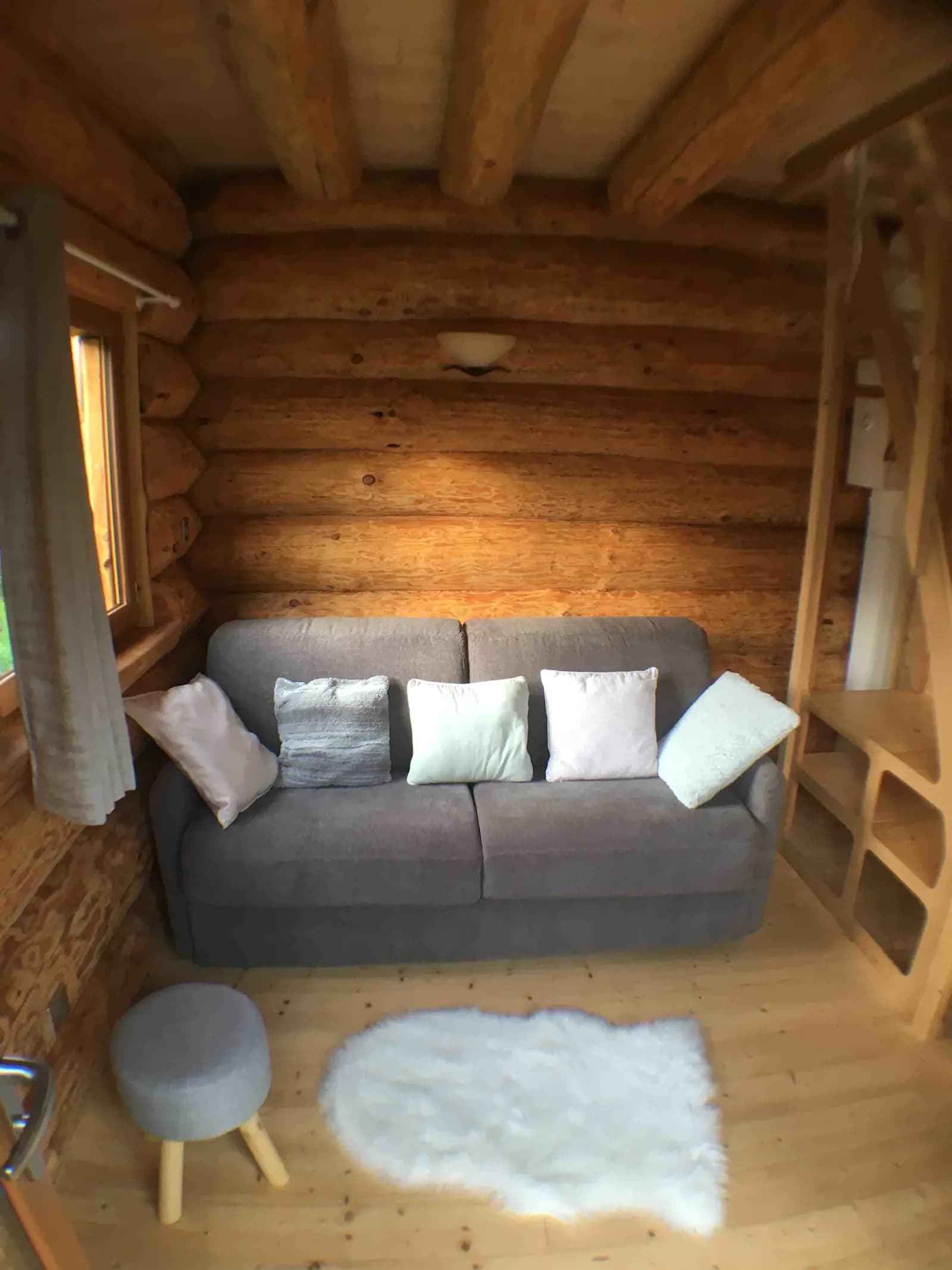 Space Canada-style log cabin - 15 minutes from Vannes - greenery - 3