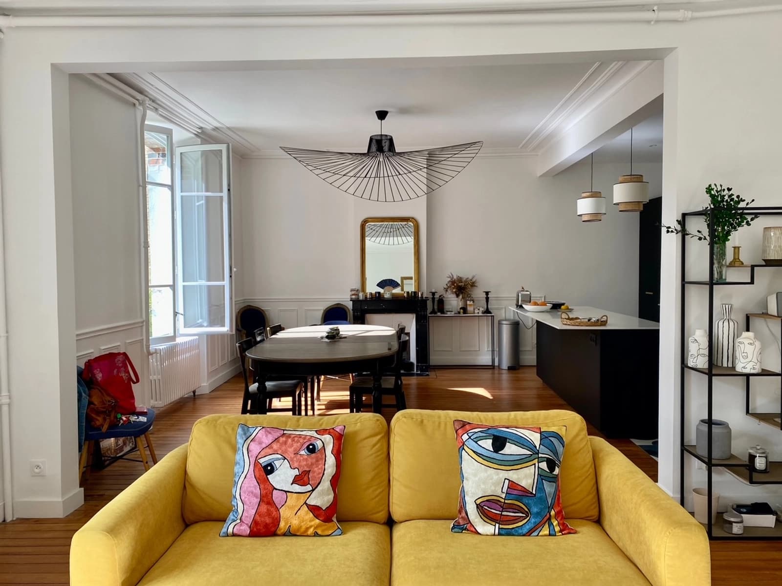 Living room in Property overlooking the Loing - 5 bedrooms - 1