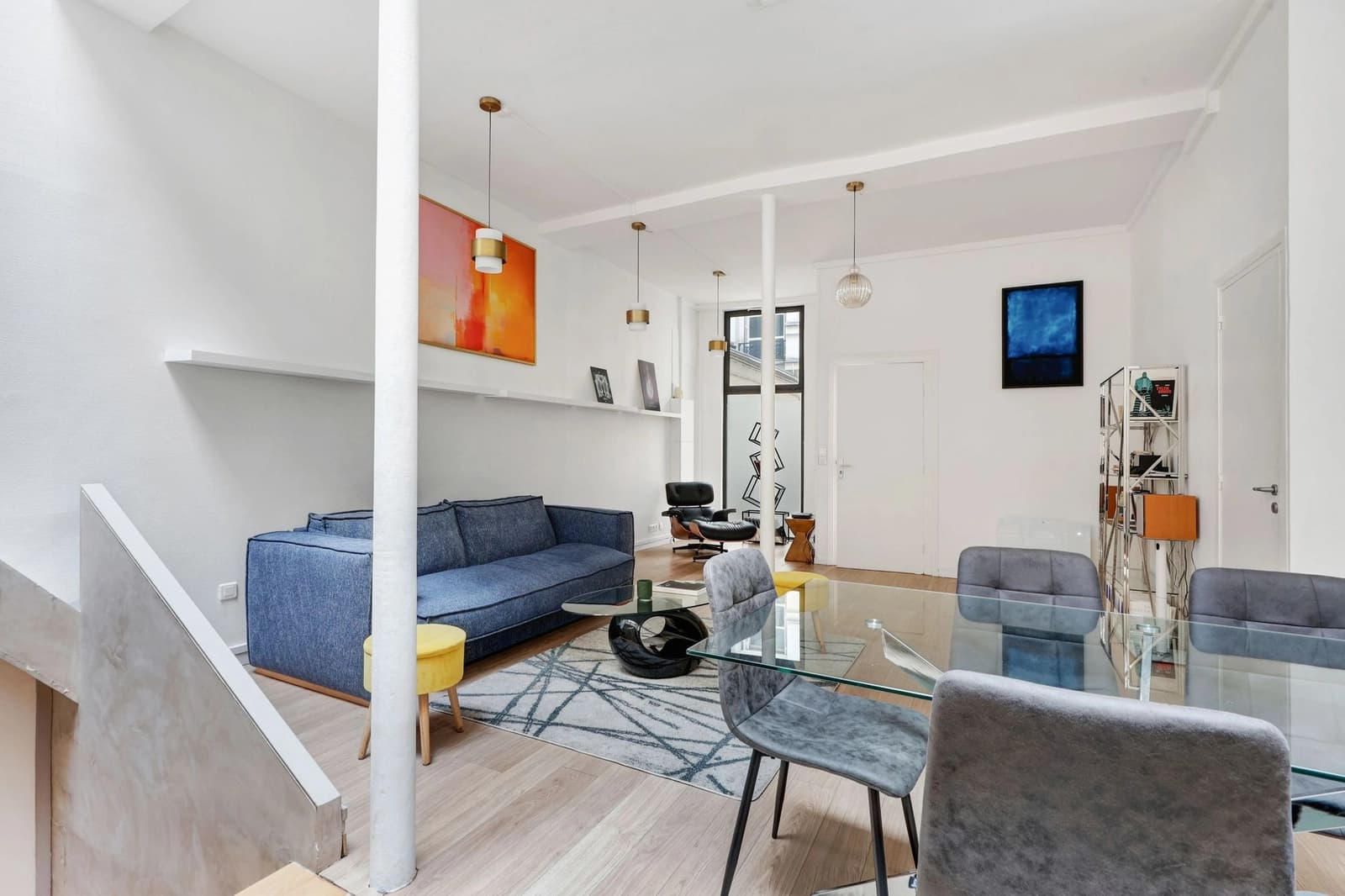 Space Loft at the back of the courtyard - St honore - 2