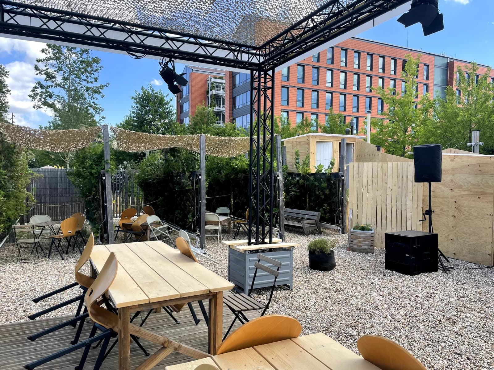 Space Large landscaped garden in Aubervilliers - 4