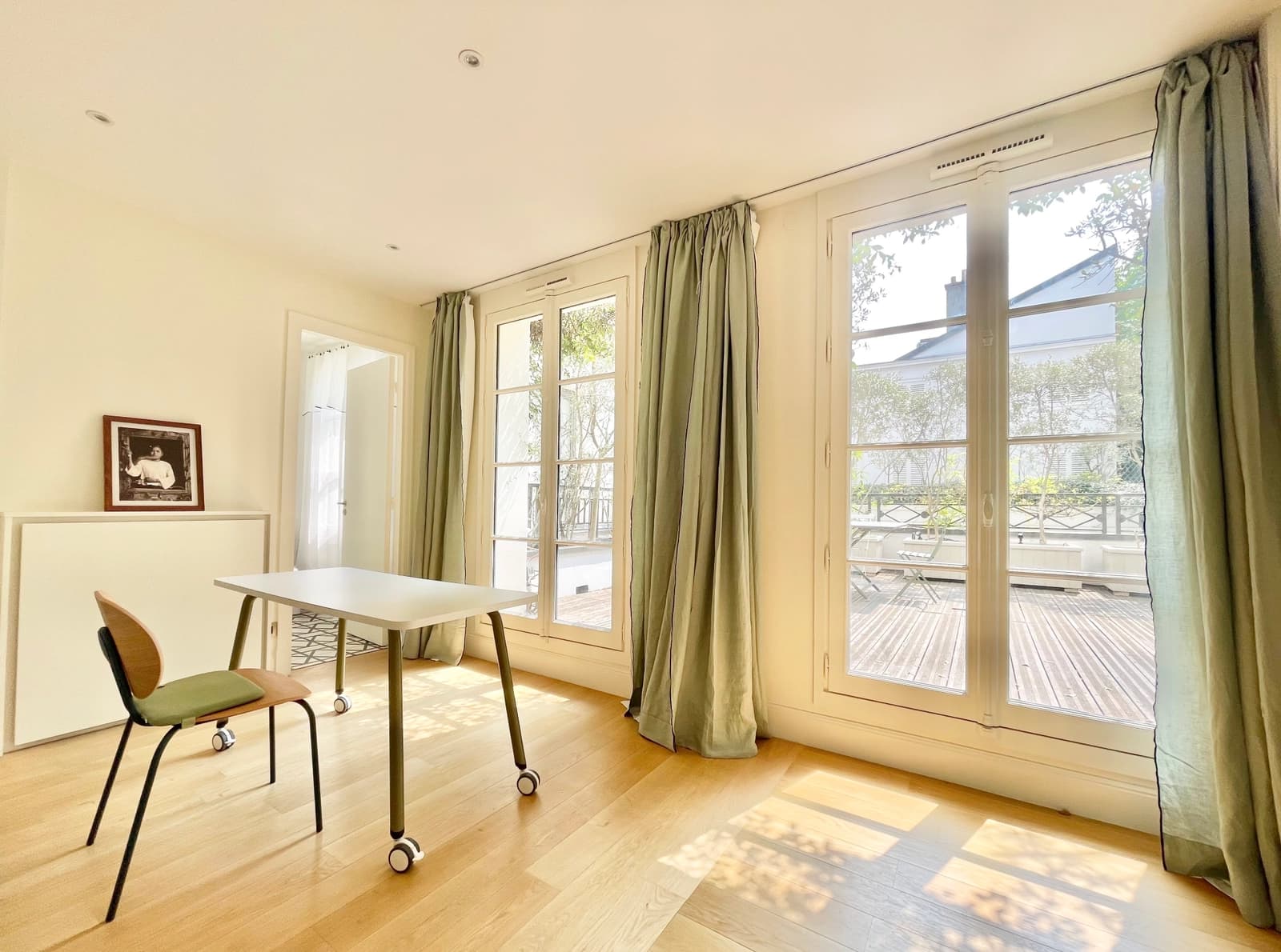 Espace Duplex architecte annee 30 moderne , grande baies vitrées + terrasse 38 m2 plein sud - 2