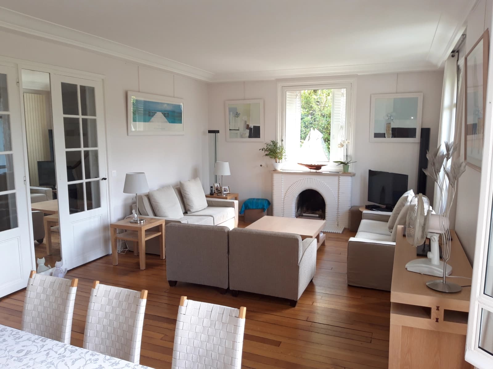 Living room in On the road to Impressionism! - 0