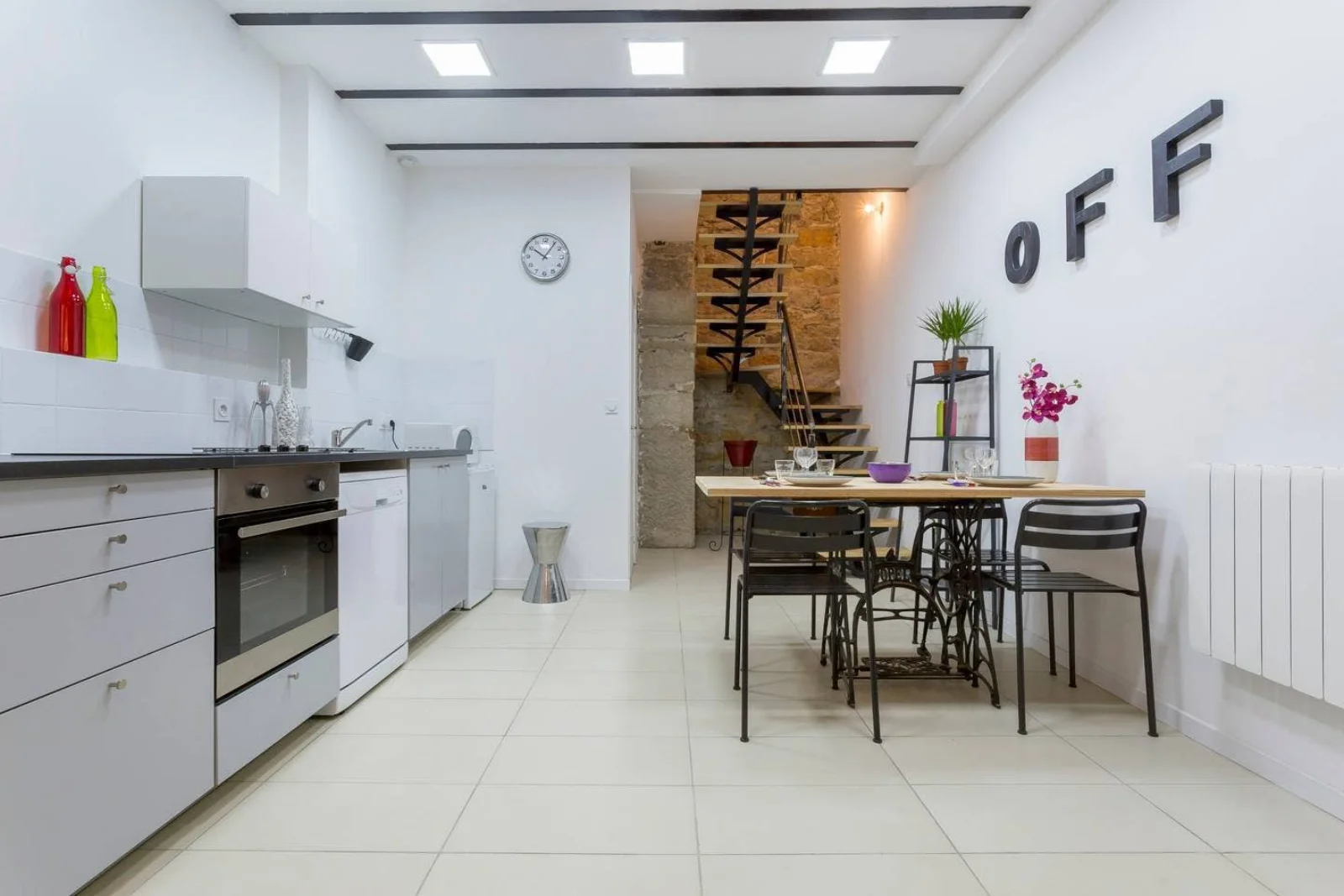 Espace Lyon: loft factory duplex (72m²) à la déco industrielle - 4