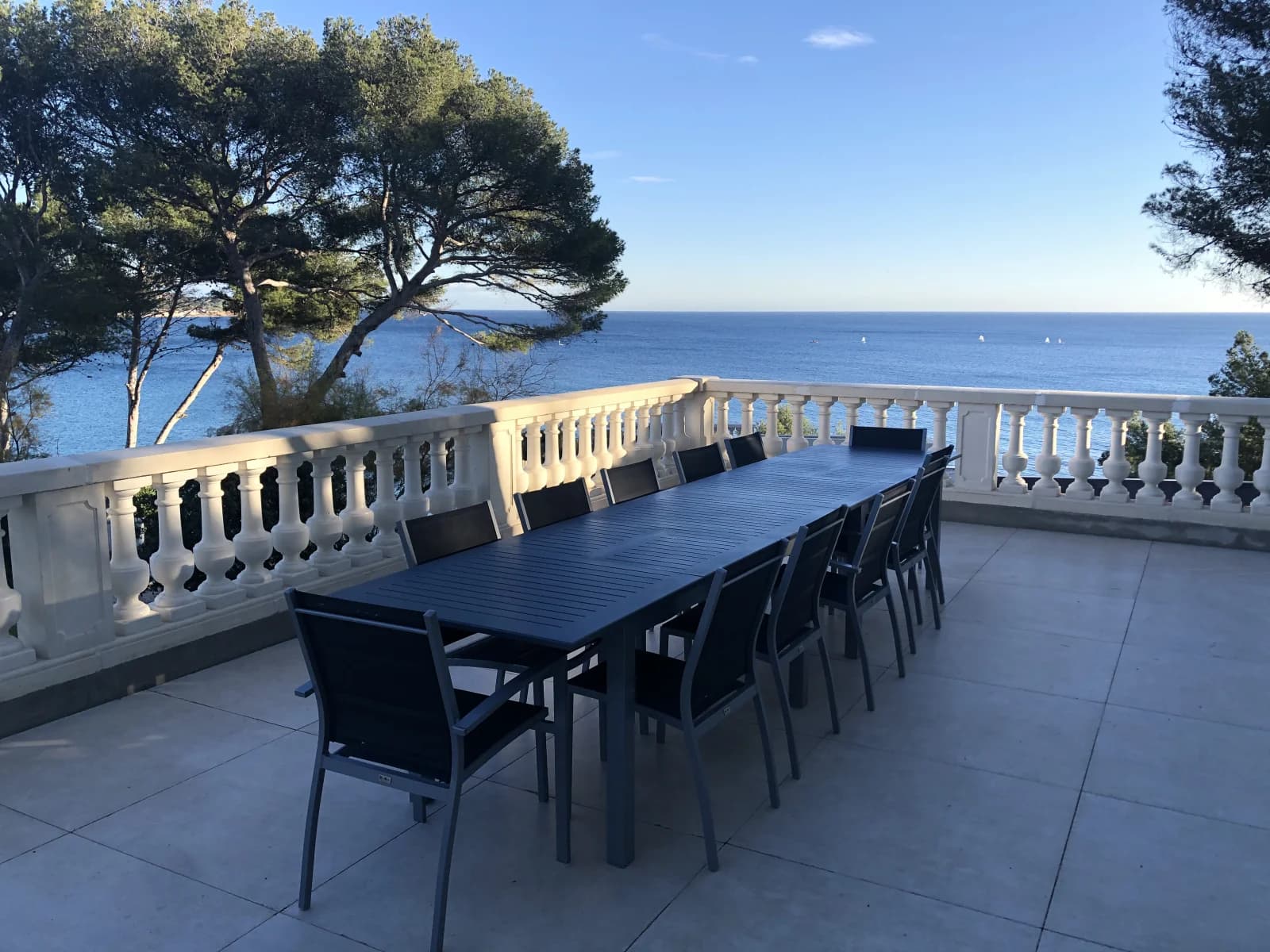 An office on the sea