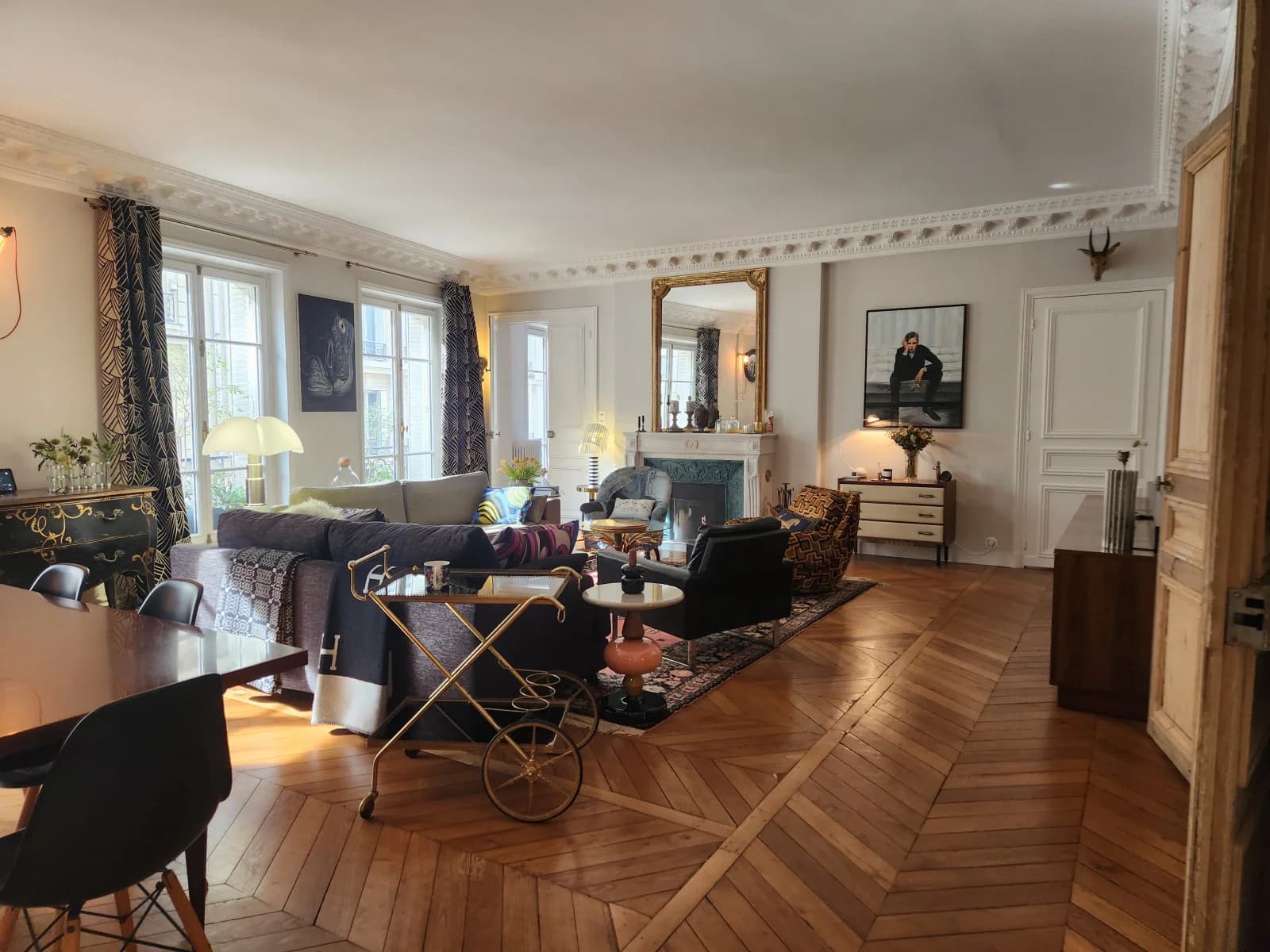 Espace Élégant Appartement Haussmannien de caractère _ Charme et Modernité dans le cœur du 9ème arrondissement  - 4