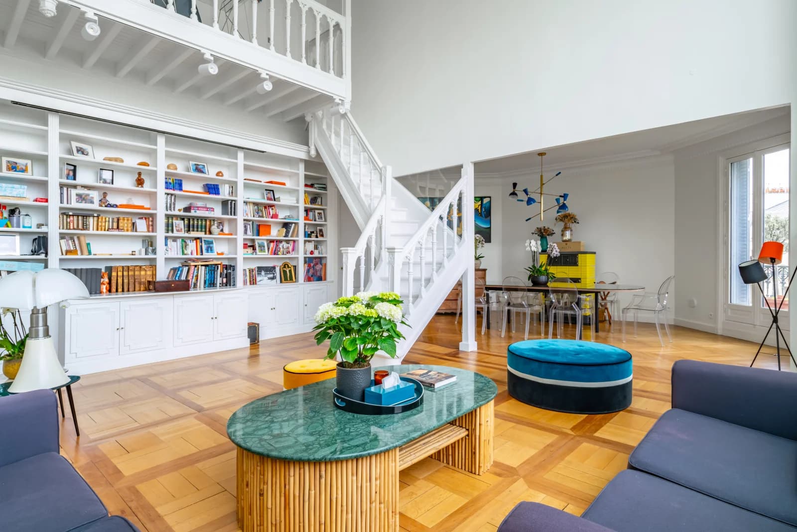 Espace Terrasse vue Tour Eiffel près parc Monceau - 5