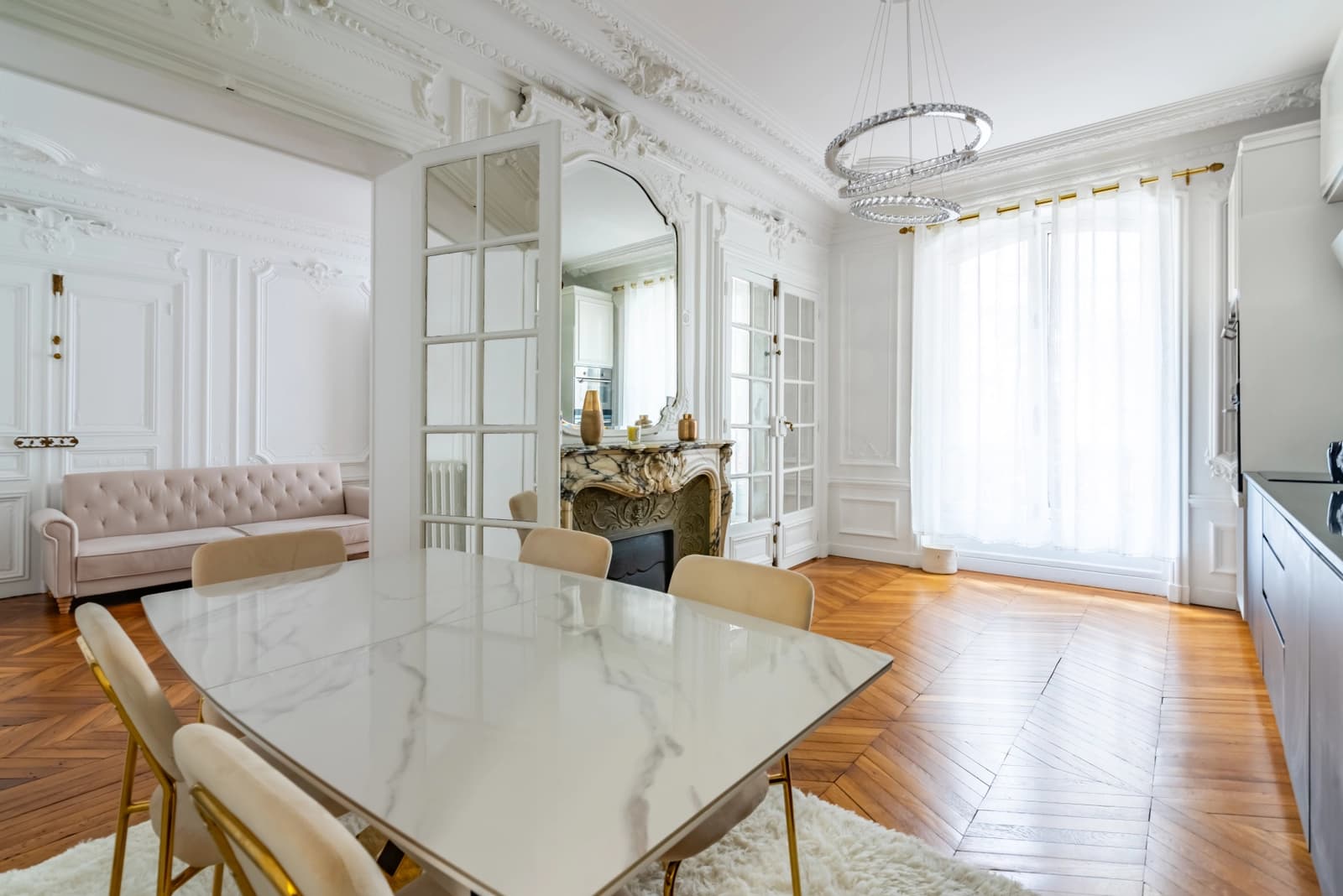 Haussmannien chic et épuré à Paris
