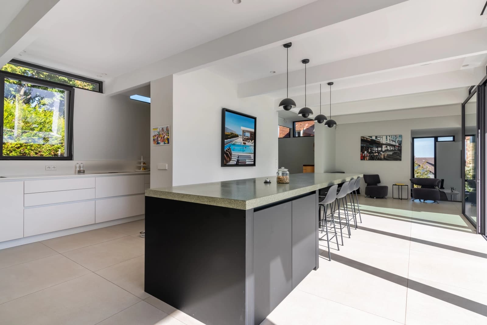 Kitchen in Californian house with pool,10 min from Paris - 1