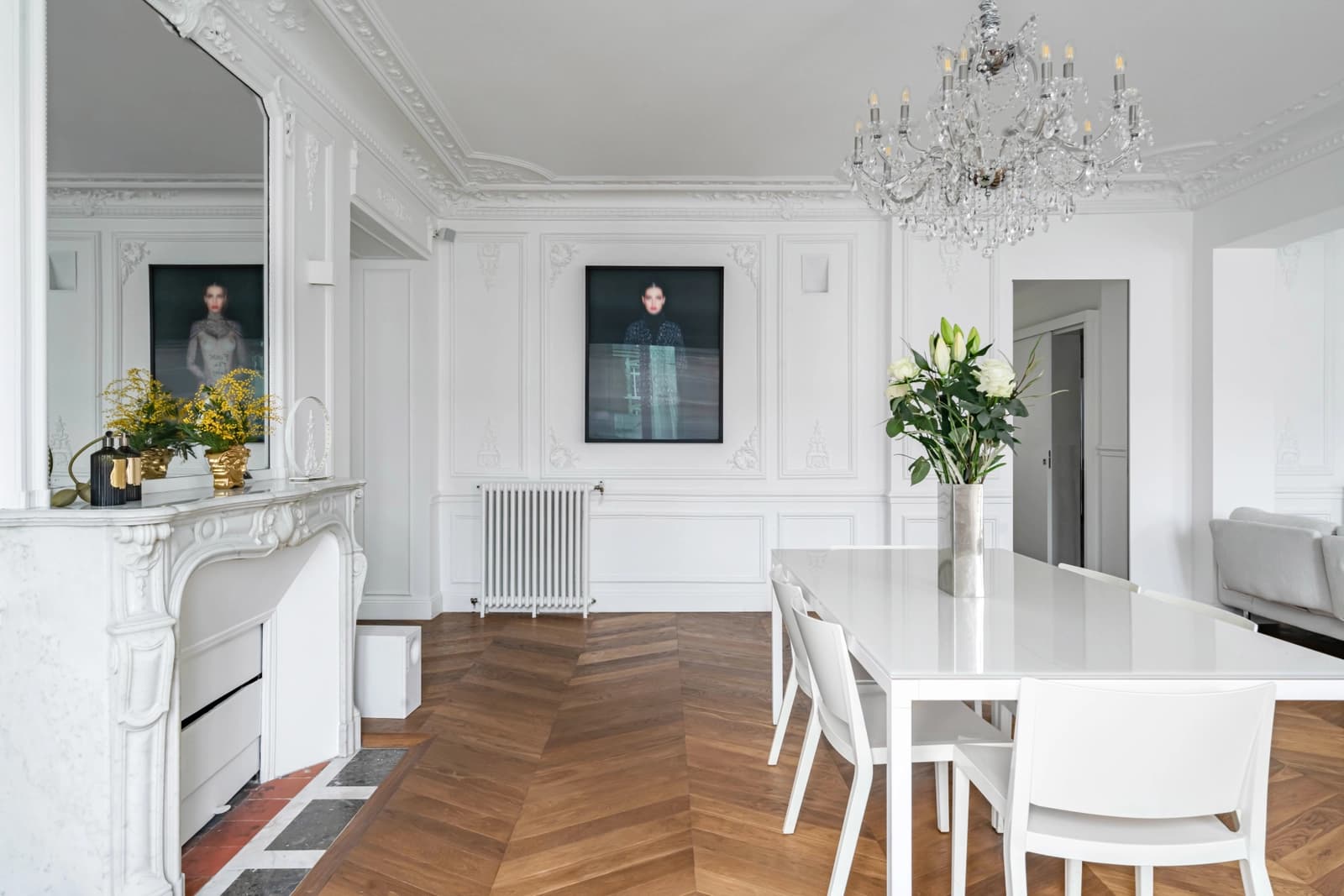 Espace Appartement classique Haussmannien quartier Poissonnière - 4