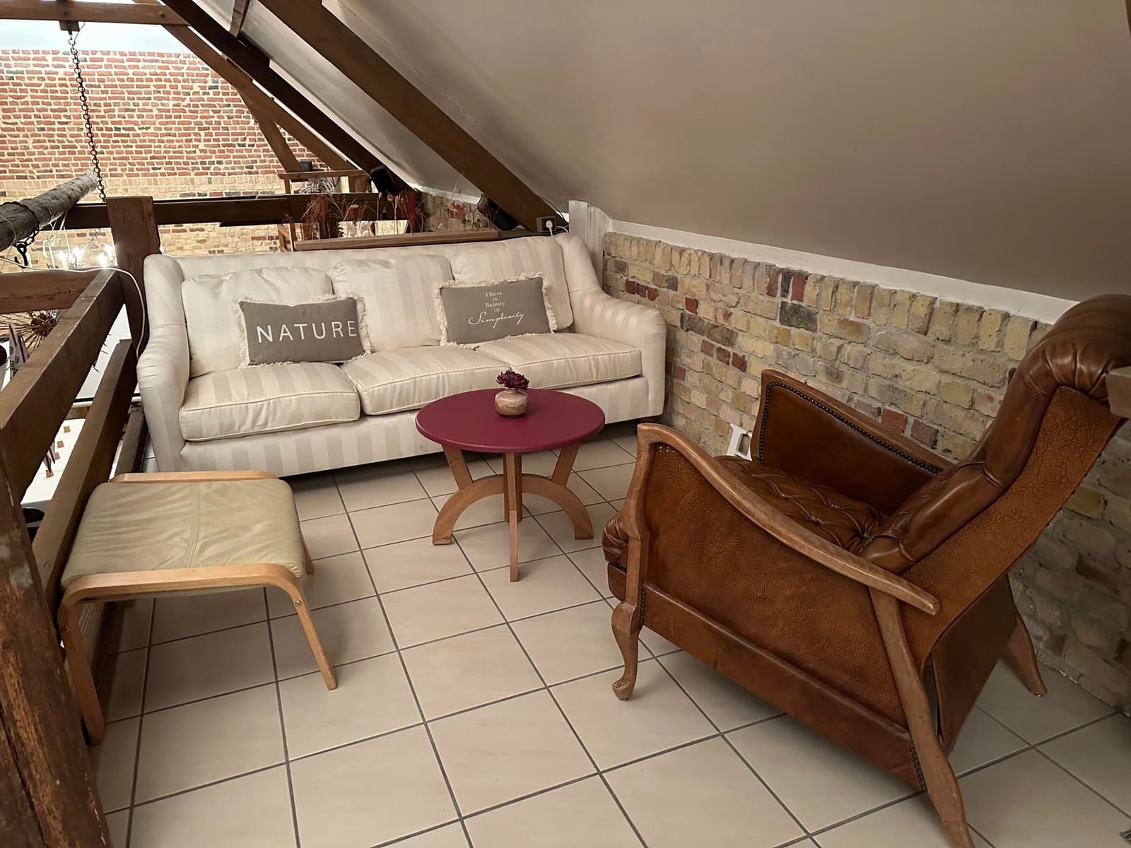 Living room in Cosy farmhouse in the countryside - 1