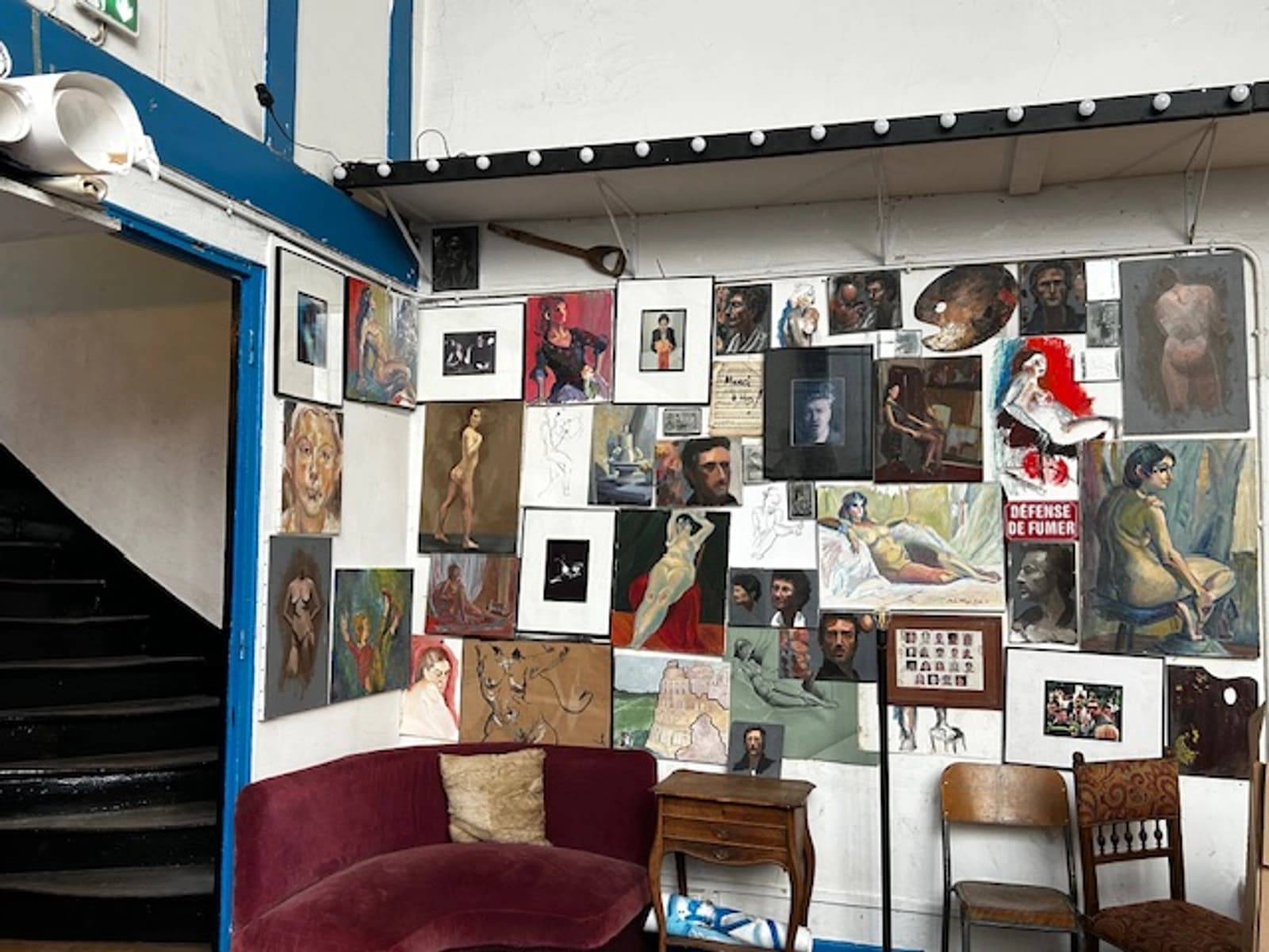 Space Former painting studio - 2