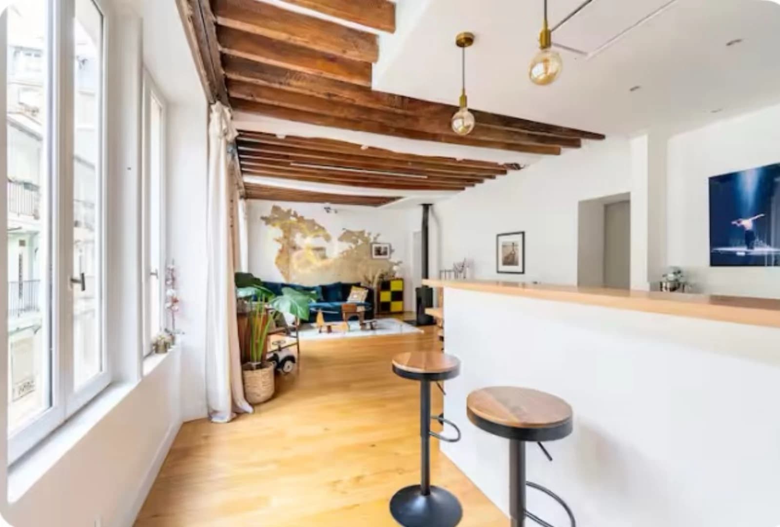 Espace Loft chaleureux et lumineux en plein coeur de Paris - 5